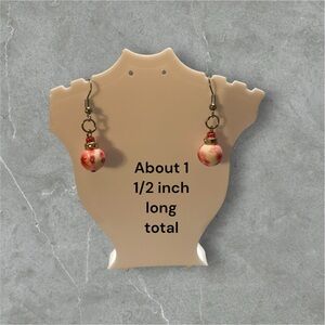 Handmade dangle earrings